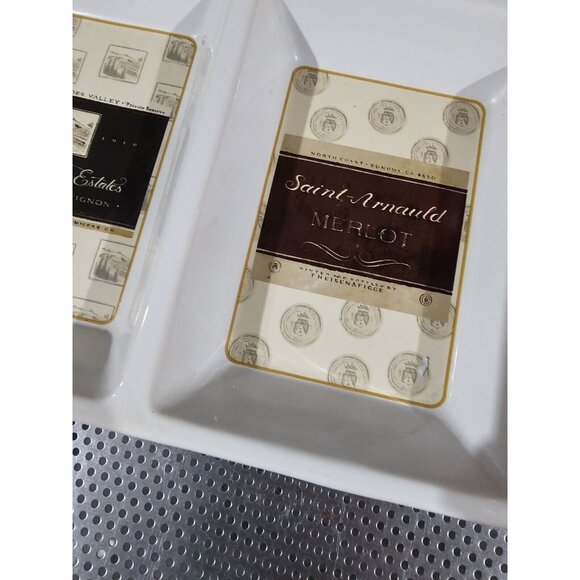 Sakura Private Reserve Sectioned Serving Platter Olive Tray 2003 - Picture 2 of 8